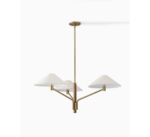 Люстра с тремя лампами LH Mirror Home Валуа E14 40W LHLCH340324SWL