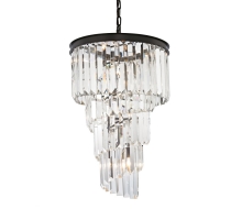 Люстра MAK-interior Helix WTL2111-500BK-CL
