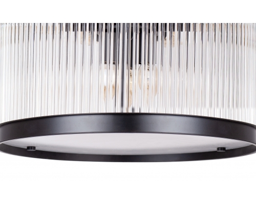 Люстра MAK-interior Essex 25W E14 WTL2104-450BK-CL