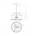Серебряная люстра LH Mirror Home Флемиш JJ11122-2DC