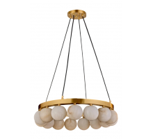 Люстра подвесная Fluorite Bola de nubes FL1010-15P латунь