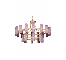 Люстра подвесная Fluorite Inverno FL1090-24P золото