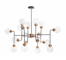 Люстра MAK-interior Bistro WTL2154-16BK-CL