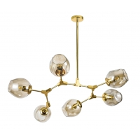 Люстра MAK-interior Branching WTL1201-6GD-CO