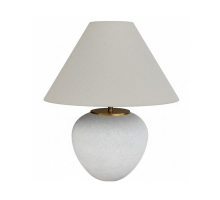 Настольная лампа “Ноэл” LH Mirror Home E27 LTL463362MGI  белая