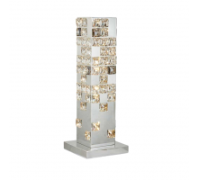Настольная лампа Fluorite Elegance FL1148-3T хром