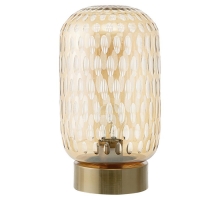 Светильник настольный Bergenson Bjorn Mystic Aura E27 25Вт янтарно-золотой, BB0000554