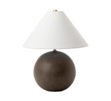 Настольная лампа “Тесс” с черным керамическим основанием LH Mirror Home E27 40W LTL646952MGI