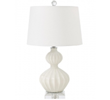 Белая настольная лампа LH Mirror Home Майра P2442TC