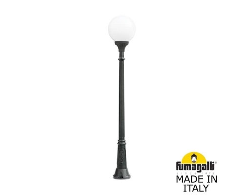 Садово-парковый фонарь FUMAGALLI GIGI/GLOBE 400 черный, бежевый G40.156.000.AYE27