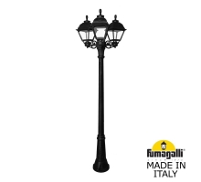 Садовый светильник - столб FUMAGALLI CEFA черный, прозрачный U23.156.S30.AXF1R