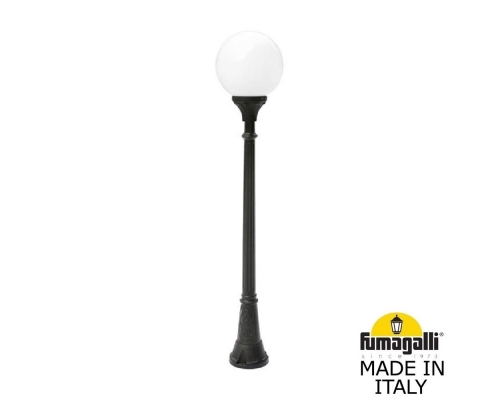 Садово-парковый фонарь FUMAGALLI ARTU/GLOBE 400 черный, бежевый G40.158.000.AYE27