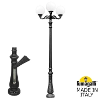 Парковый фонарь FUMAGALLI NEBO ADAM/GLOBE 300 3L G30.202.M30.AYE27