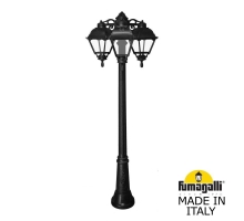 Садовый светильник - столб FUMAGALLI CEFA черный, прозрачный U23.156.S30.AXF1RDN