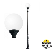 Парковый фонарь FUMAGALLI HOREB/GLOBE 400 черный, бежевый G40.208.000.AYE27