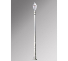 Парковый фонарь Fumagalli NOEMI белый, прозрачный E35.205.000.WXH27