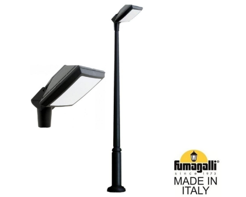 Парковый фонарь  Fumagalli GIORGIO черный, бежевый 4P2.362.G10.AYF1R