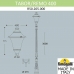 Парковый фонарь FUMAGALLI TABOR/REMO черный, бежевый R50.205.000.AYE27