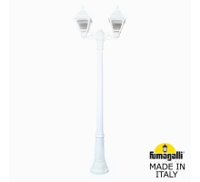 Садовый светильник - столб FUMAGALLI CEFA белый, прозрачный U23.156.S20.WXF1R