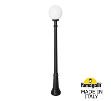 Садовый светильник-столб FUMAGALLI GLOBE 300 черный, бежевый G30.156.000.AYF1R