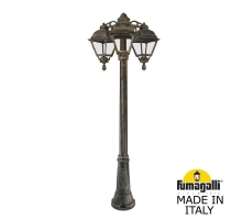 Садовый светильник - столб FUMAGALLI CEFA бронза, прозрачный U23.156.S30.BXF1RDN