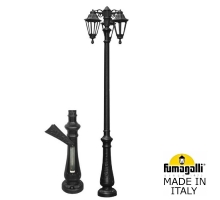 Парковый фонарь FUMAGALLI NEBO BISSO/RUT 3L E26.202.S30.AXE27 DN
