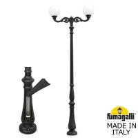 Парковый фонарь FUMAGALLI TABOR ADAM/GLOBE 300 2L G30.205.M20.AYE27