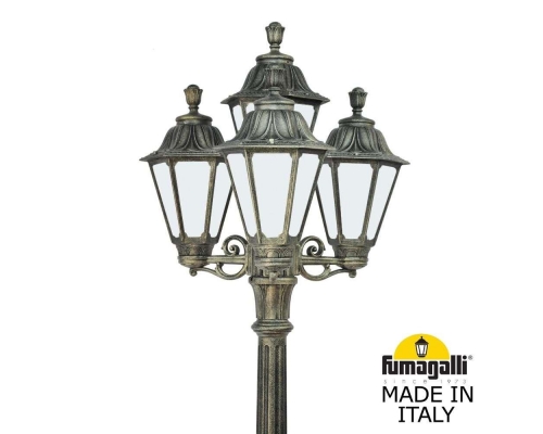 Садовый светильник-столб FUMAGALLI RUT бронза, бежевый E26.157.S31.BYF1R