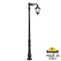 Парковый фонарь Fumagalli NOEMI черный, бежевый E35.205.M10.AYH27