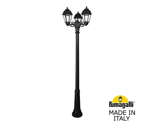 Садово-парковый фонарь FUMAGALLI RICU BISSO/SABA 3L K22.157.S30.AXE27