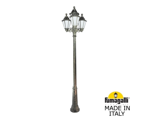 Садовый светильник-столб FUMAGALLI RUT бронза, бежевый E26.157.S31.BYF1R