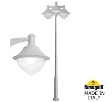 Парковый фонарь FUMAGALLI EKTOR 4000/MIDIPILAR/VIVI 3L LED-HIP серый, прозрачный V50.372.A30.LXH27