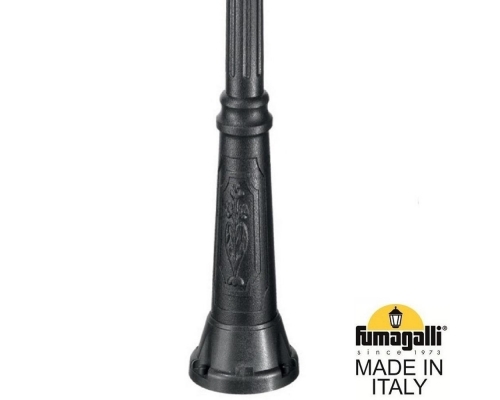 Садово-парковый фонарь FUMAGALLI RICU/GLOBE 400 черный, бежевый G40.157.000.AYE27