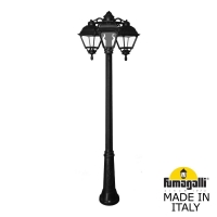 Садовый светильник - столб газонный FUMAGALLI CEFA черный, прозрачный U23.157.S30.AXF1RDN