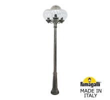 Светильник уличный наземный FUMAGALLI GLOBE 300 бронза, прозрачный G30.157.S30.BXF1R