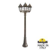 Садово-парковый фонарь FUMAGALLI ARTU BISSO/ANNA 3L E22.158.S30.BXE27
