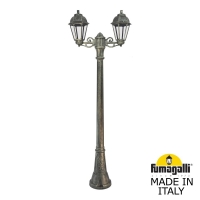 Садовый светильник-столб FUMAGALLI SABA бронза, прозрачный K22.158.S20.BXF1R