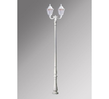 Парковый фонарь Fumagalli NOEMI белый, прозрачный E35.205.R20.WXH27