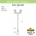 Садово-парковый фонарь FUMAGALLI ARTU BISSO/SABA 2L K22.158.S20.AXE27