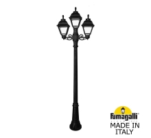 Садовый светильник - столб FUMAGALLI CEFA черный, прозрачный U23.156.S21.AXF1R