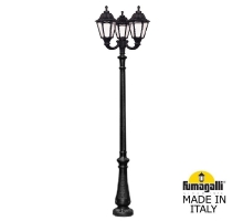 Парковый фонарь Fumagalli NOEMI черный, прозрачный E35.202.R30.AXH27