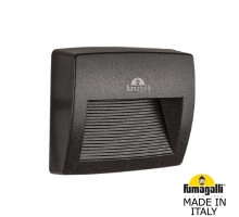 Светильник для подсветки лестниц накладной FUMAGALLI LORENZA 190 черный, прозрачный AS2.000.000.AXK1L