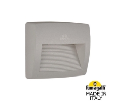 Светильник для подсветки лестниц накладной FUMAGALLI LORENZA 190 серый, прозрачный AS2.000.000.LXK1L