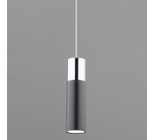 Подвесной светильник Eurosvet Double Topper 50135/1 LED хром/черный