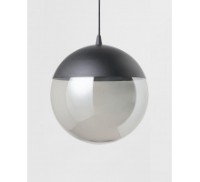 Большой чёрный светильник LH Mirror Home Уорд с дымчатым плафоном LHLPN050224XNP
