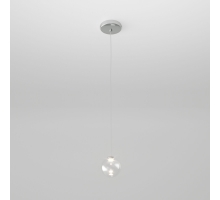 Подвесной светильник Eurosvet Wonder 50234/1 LED, хром/прозрачный