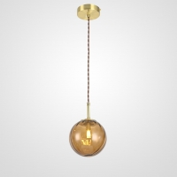 Подвесной светильник Imperium Loft Aska D150 Amber 288904-26