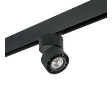 Комплект со светильником Lightstar Forte Muro для трека PRO 3000K 15W PRO213817 черный