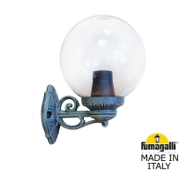 Светильник уличный настенный Fumagalli GLOBE 250 медь, прозрачный G25.131.000.VXF1R