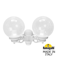 Светильник уличный настенный Fumagalli GLOBE 250 белый, прозрачный G25.141.000.WXE27